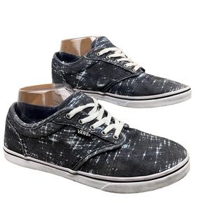 Vans TB4R Shooting Stars Lace Up Low Tops Gray Sneakers Women’s Size 7US